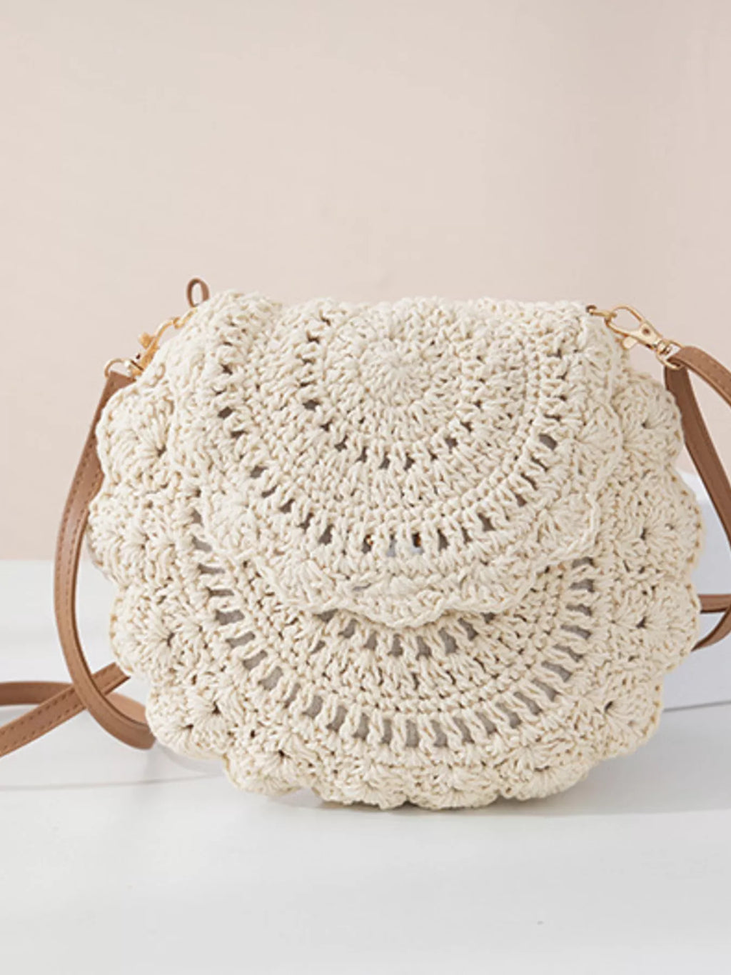 Boho Crochet Crossbody Bag