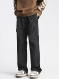 Men's Full Size Wide Leg Cargo Pants Plus Size