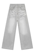 Wide Leg Jeans with Pockets