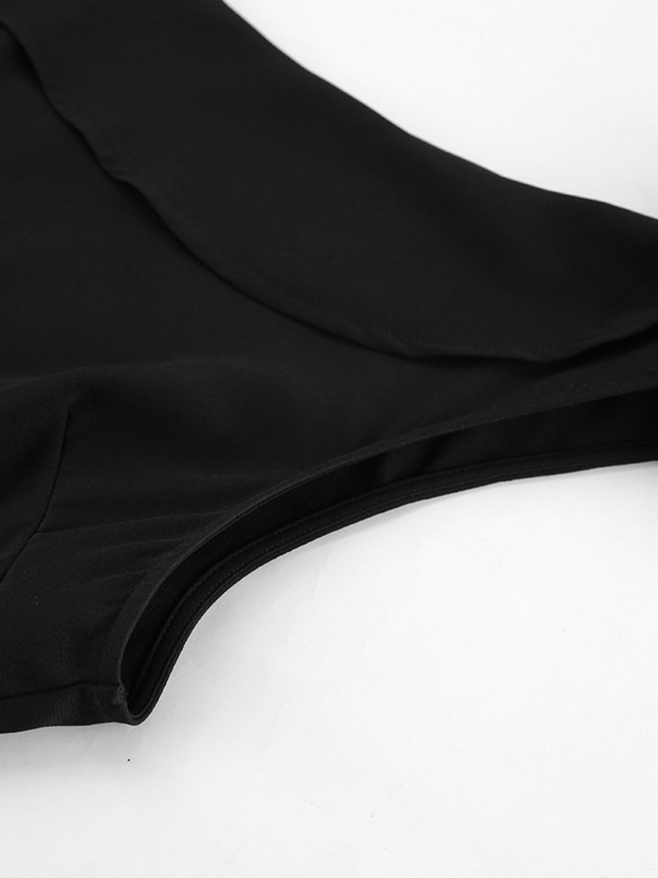One-Shoulder Bow Mini Dress
