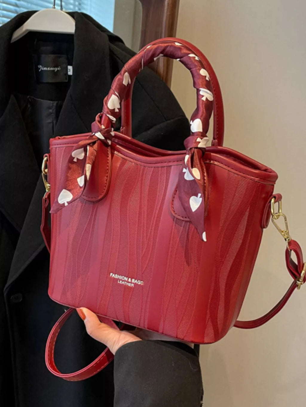 Top Handle Crossbody Bag