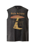 Men's Graphic Round Neck Tank