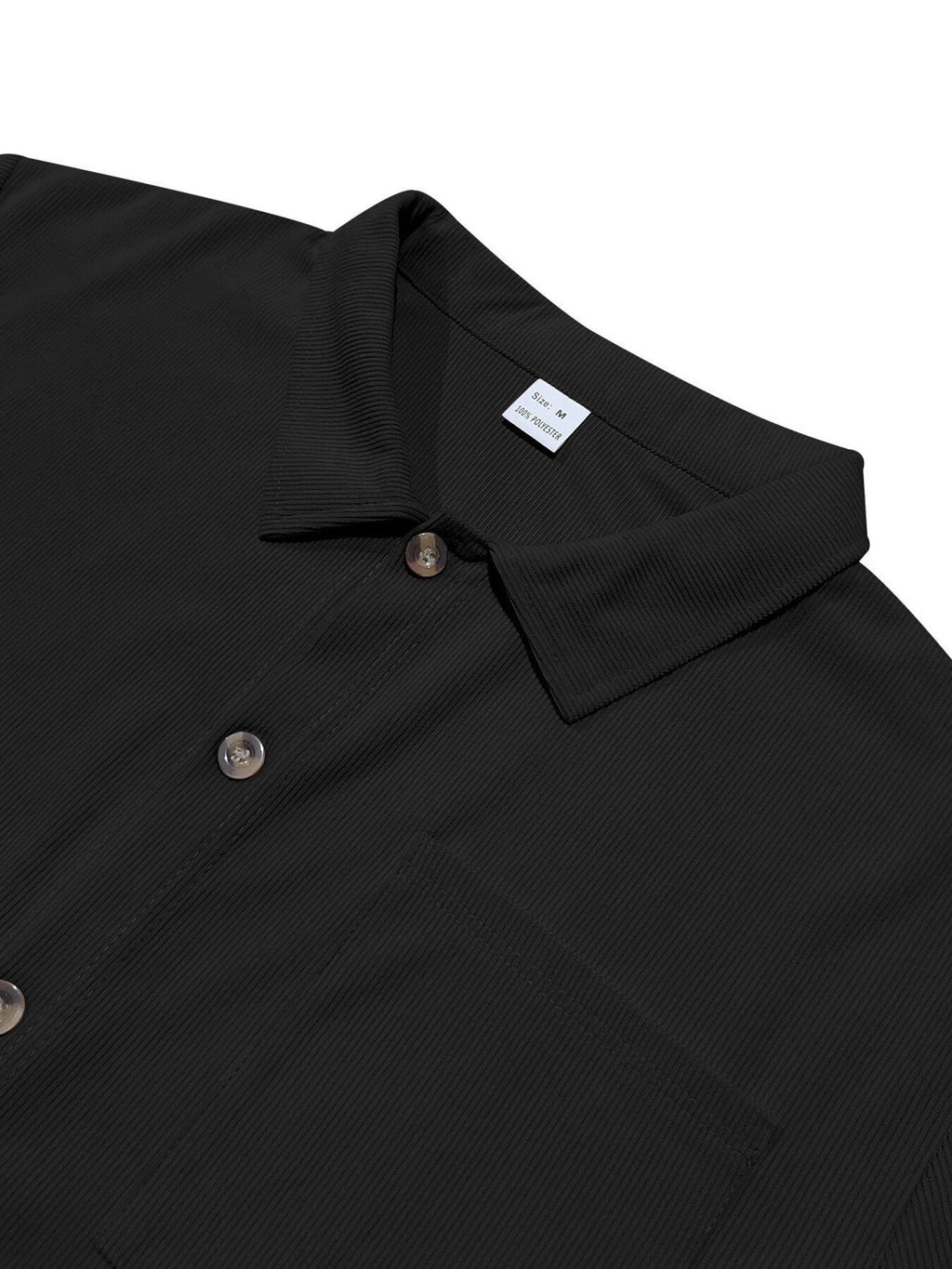 Men's Full Size Button Up Long Sleeve Shirt and Pants Set Plus Size