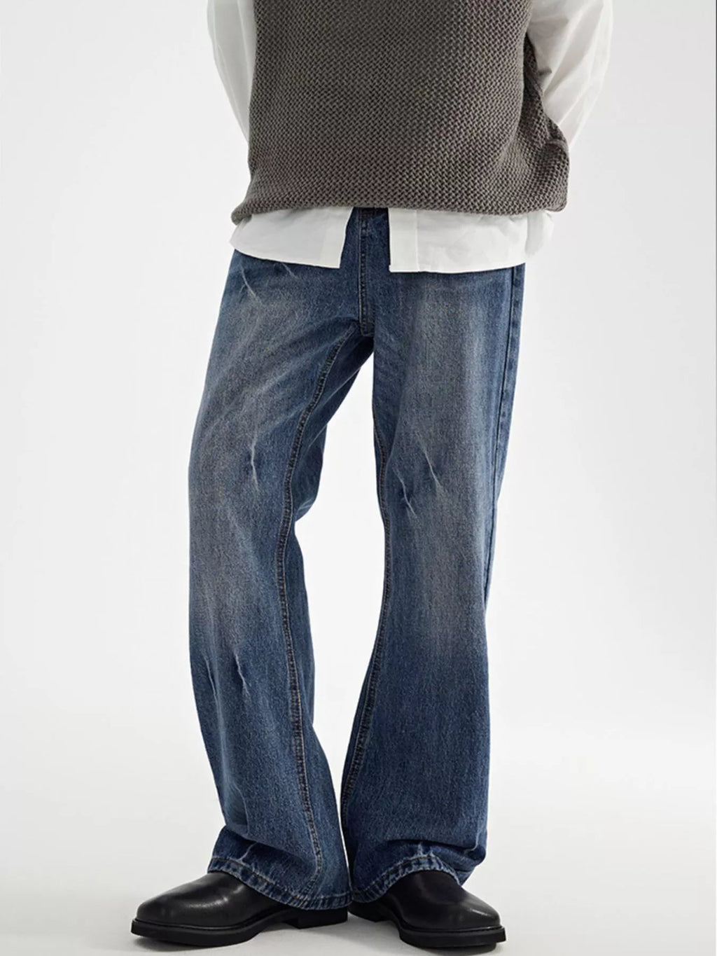 Men's Wide Leg Jeans