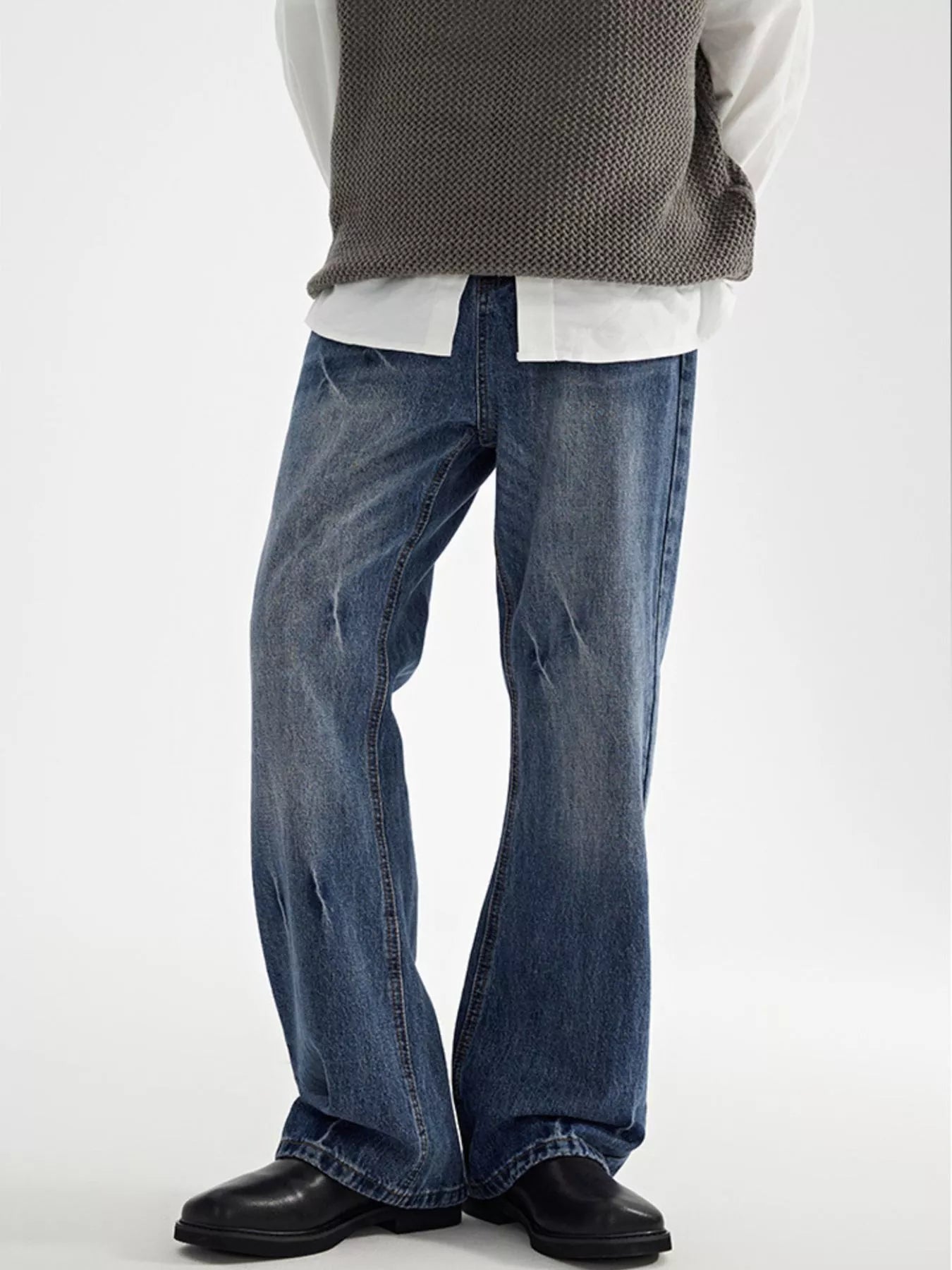 Men's Wide Leg Jeans