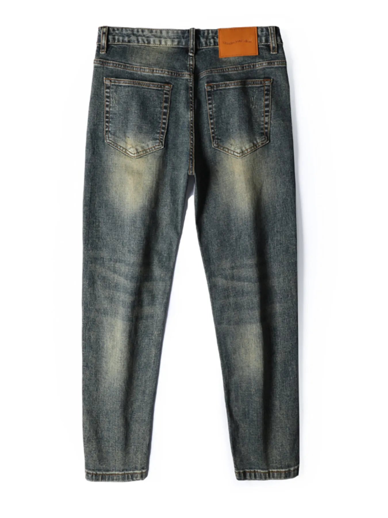 Men's Distressed Slim Fit Jeans