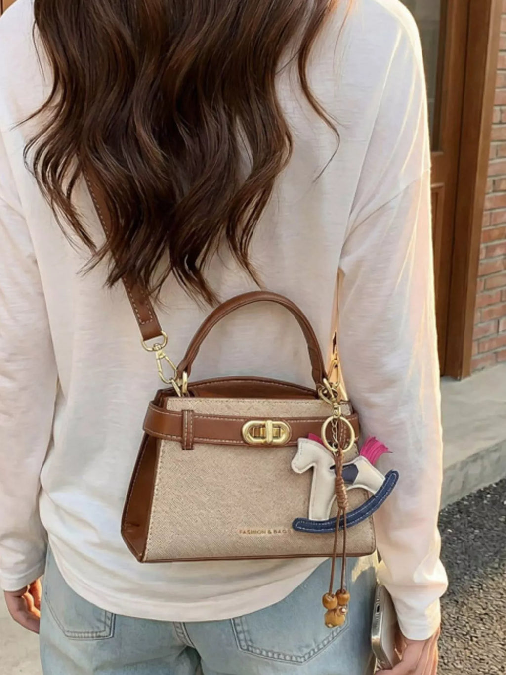 PU Leather Crossbody Bag