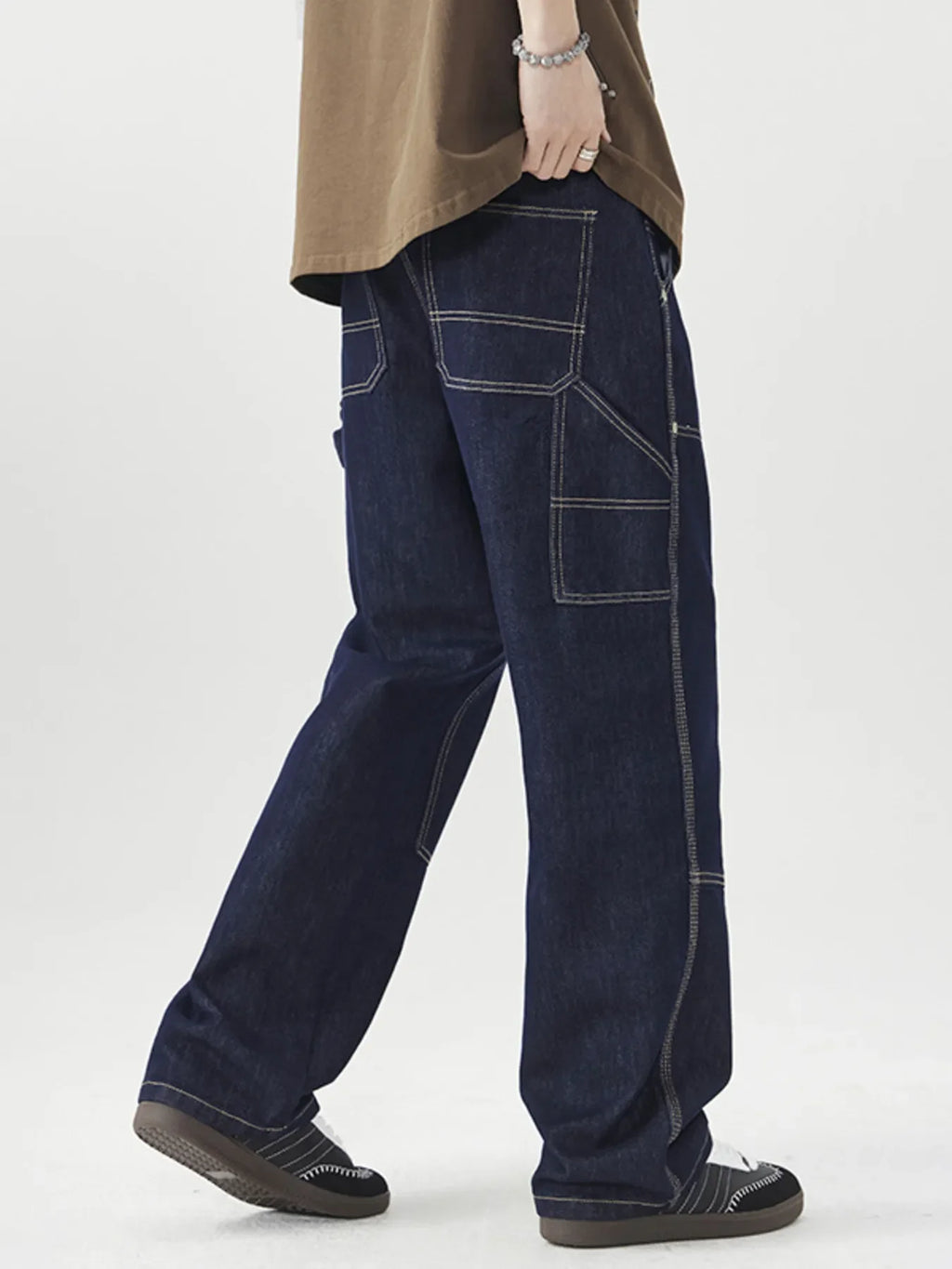 Men's Wide Leg Jeans
