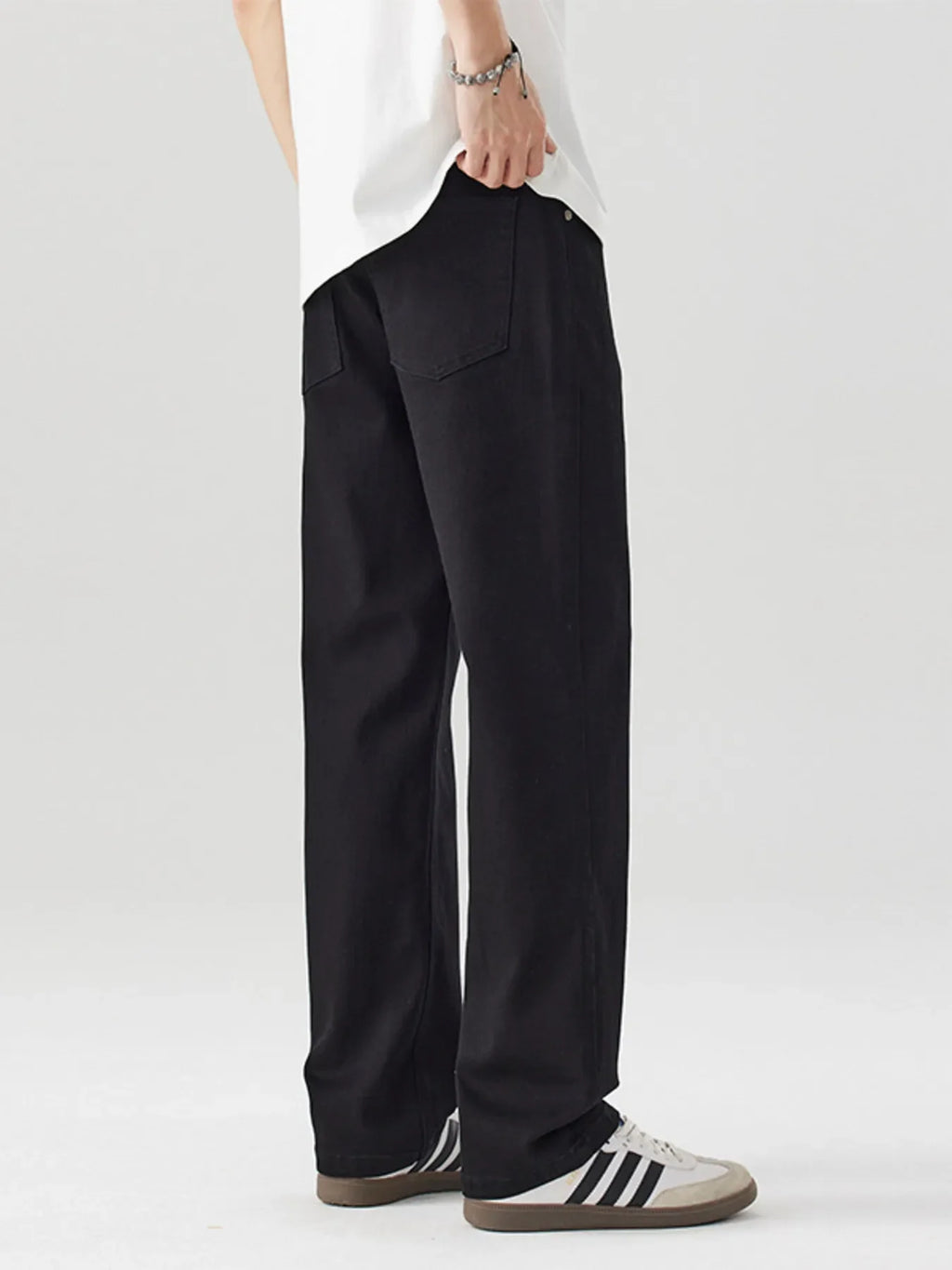 Men's Wide Leg Relaxed Fit Jeans
