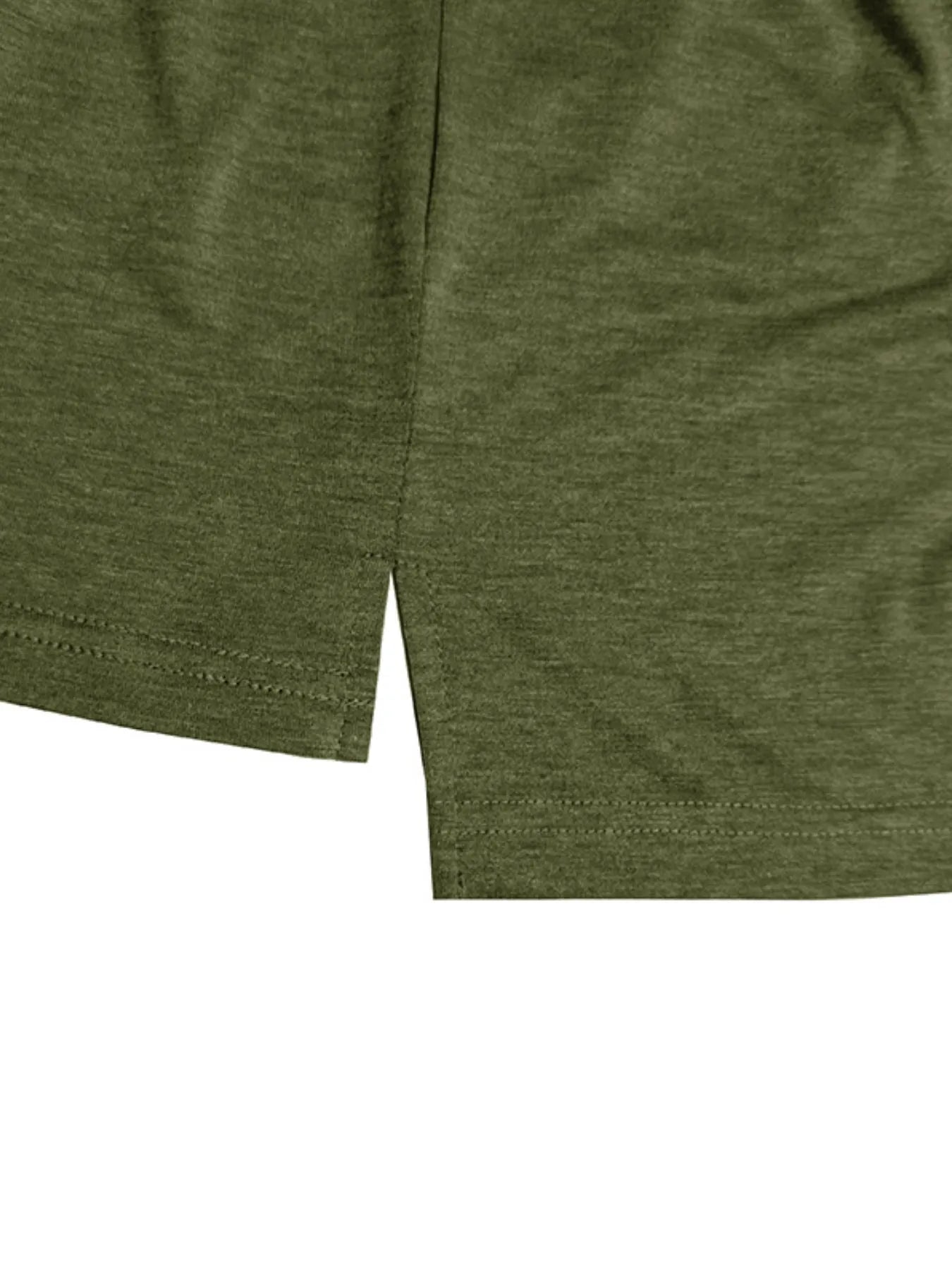 Men's Short Sleeve Henley Button Top