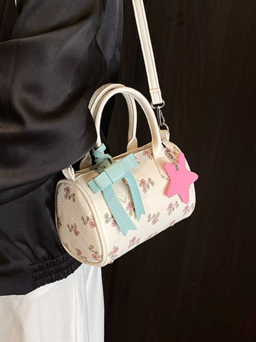 Floral Print Crossbody Bag