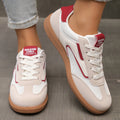 Lace Up Round Toe Sneakers