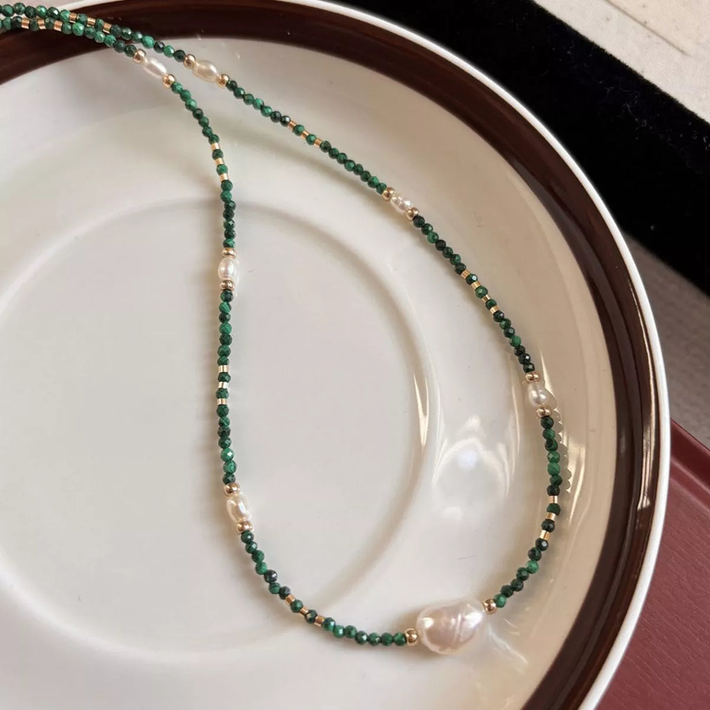 Pearl & Beaded Necklace