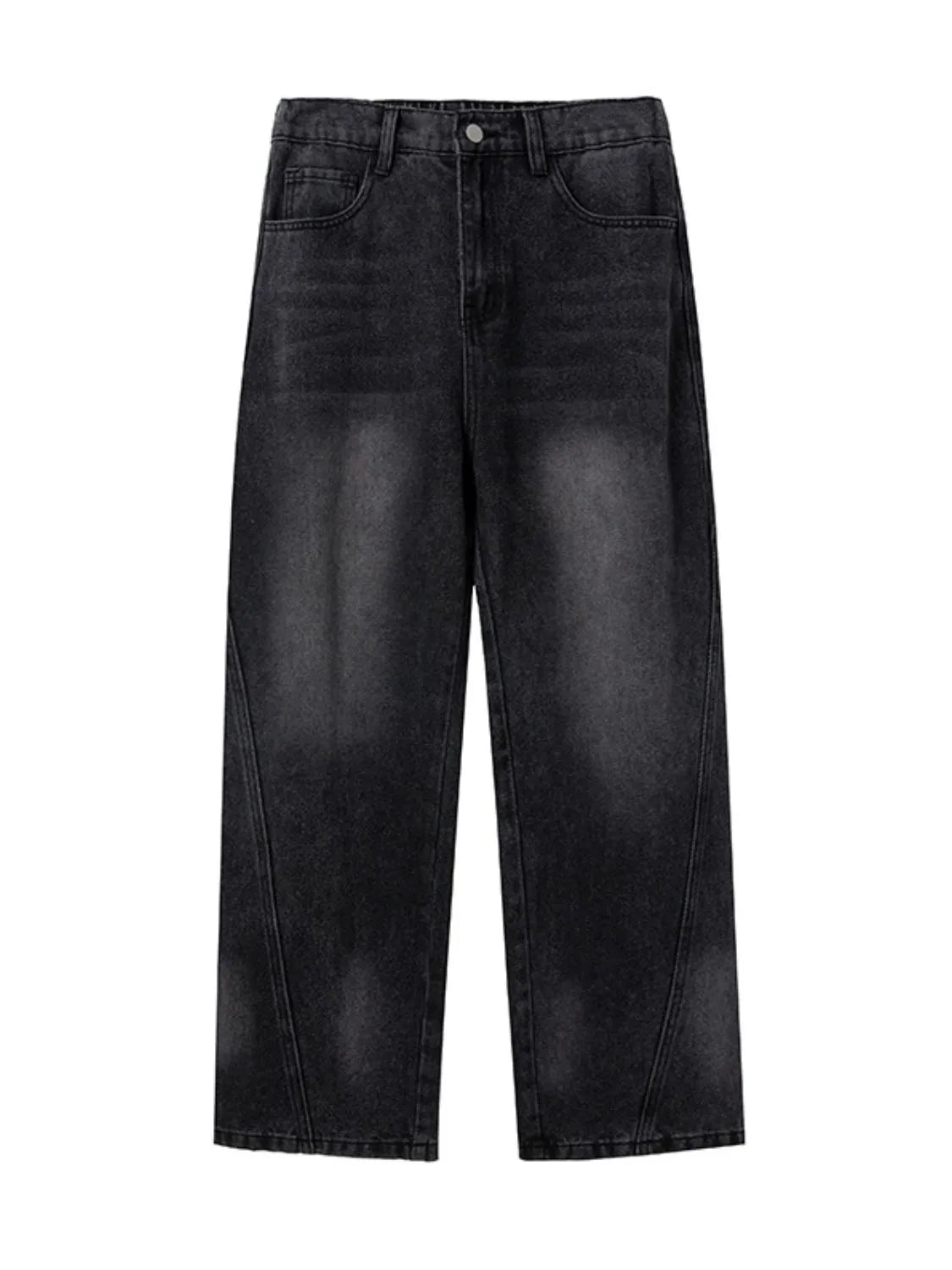 Men's Plus Size Wide Leg Jeans