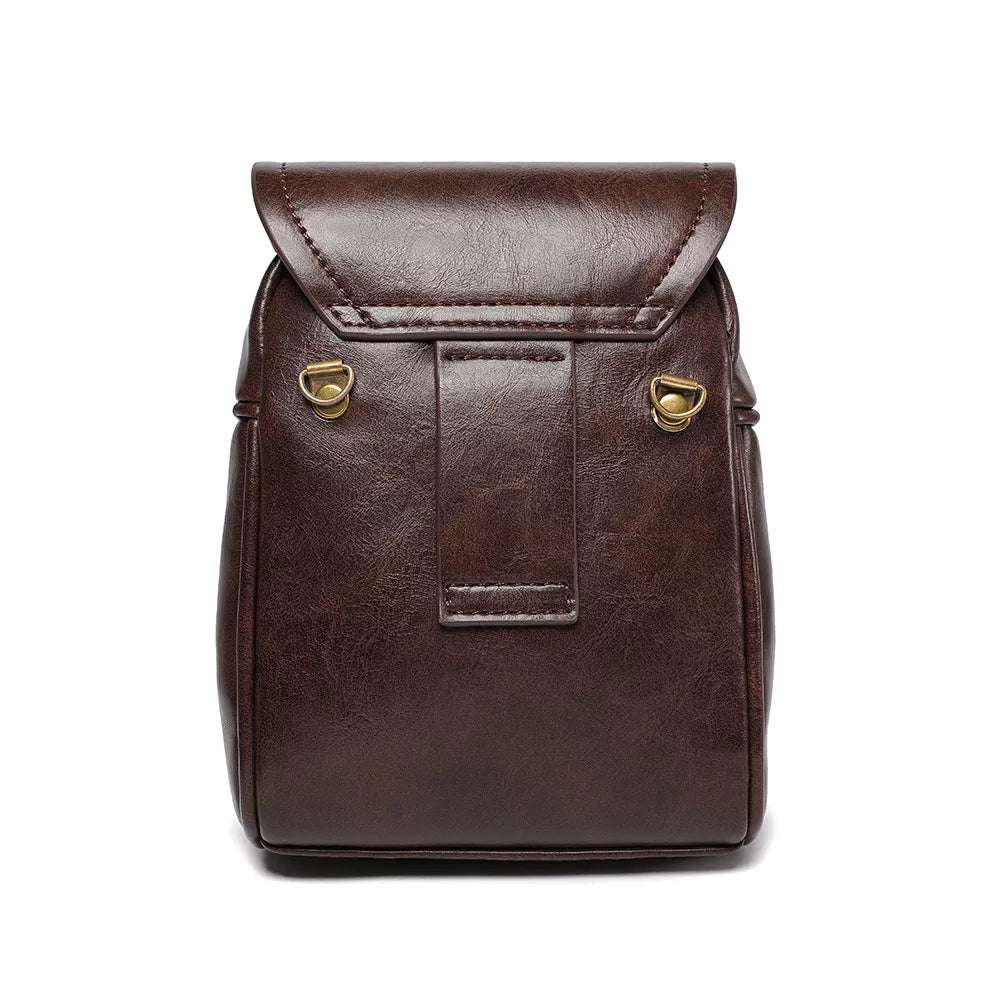 Steampunk Owl Design Crossbody Bag