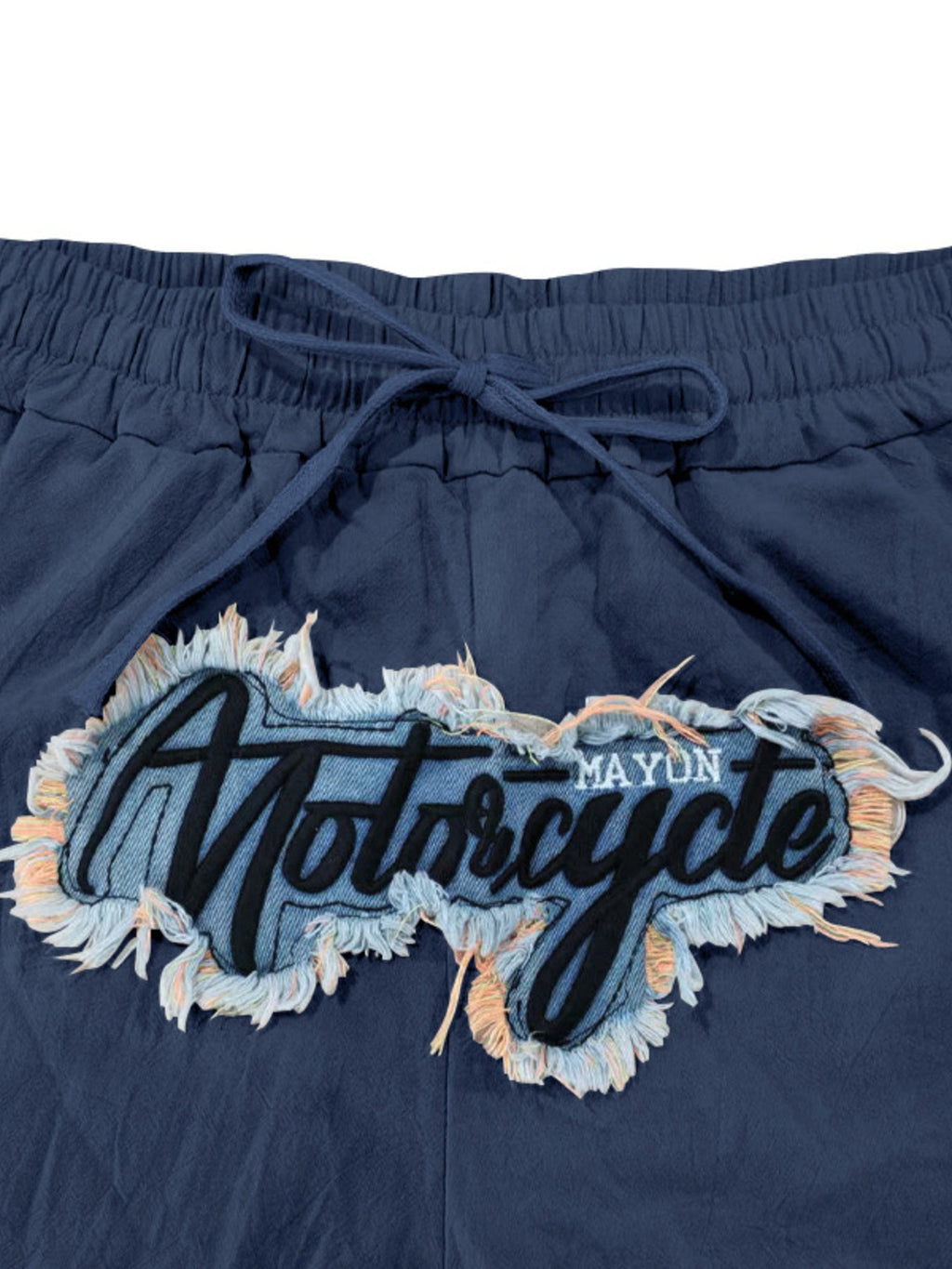 Men's Full Size Drawstring Letter Casual Pants Plus Size