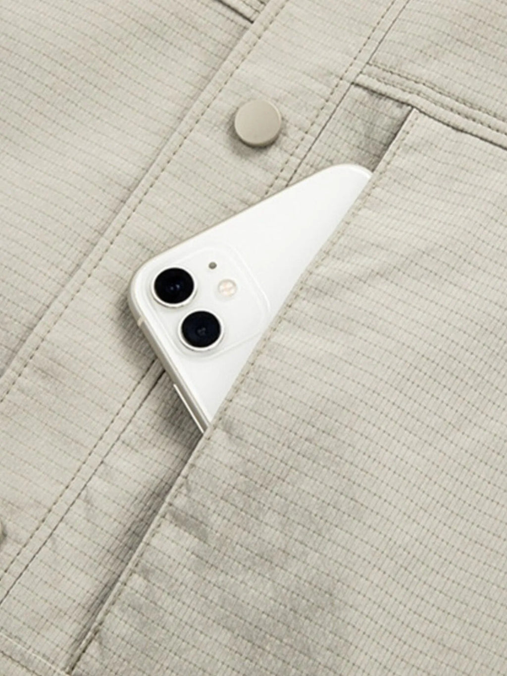 Men's Plus Size Button Up Long Sleeve Jacket