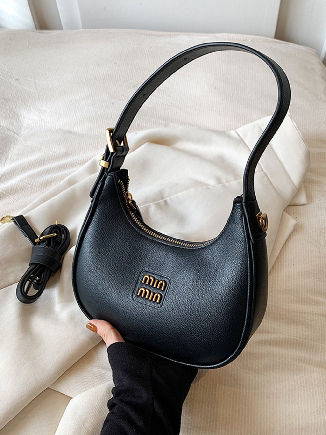 Elegant PU Leather Shoulder Bag