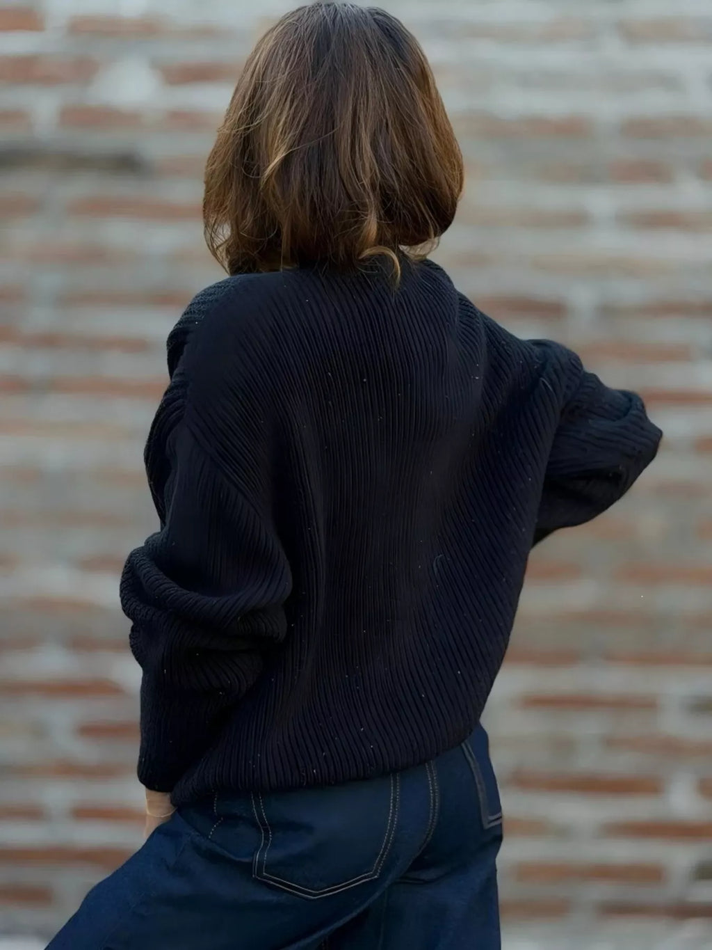 Full Size V-Neck Button-Up Knit Cardigan Plus Size