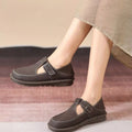 Round Toe Platform Loafers