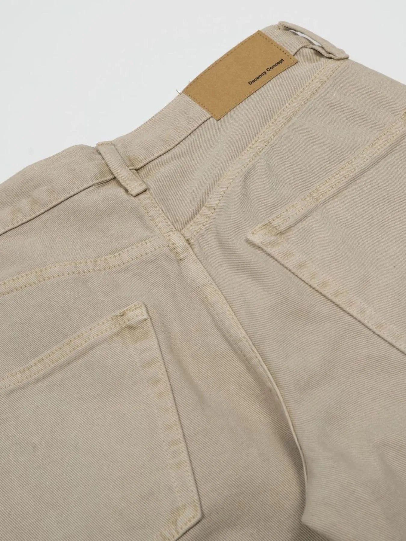 Men's Vintage Washed Wide Leg Jeans