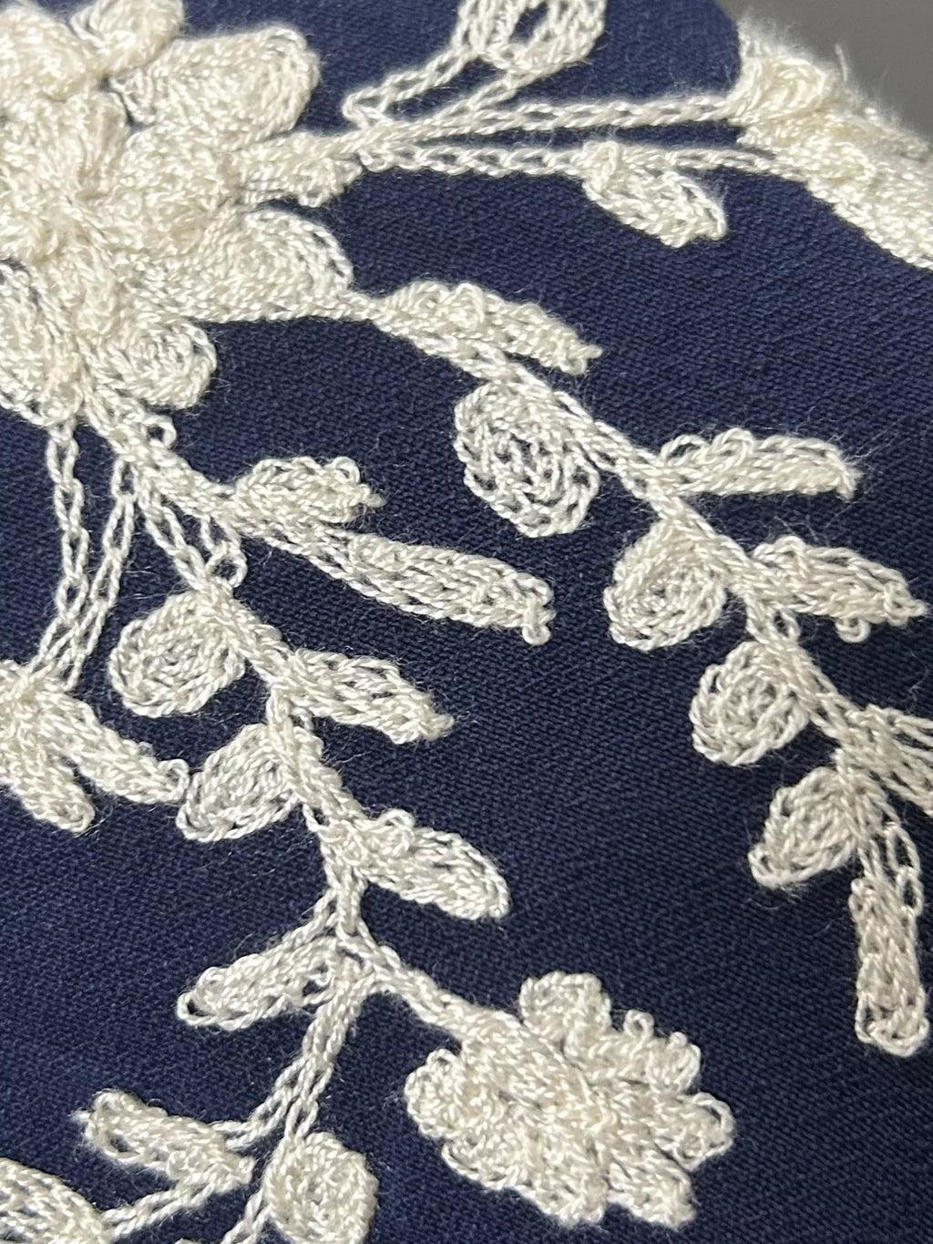 Floral Embroidered Long Sleeve Shirt
