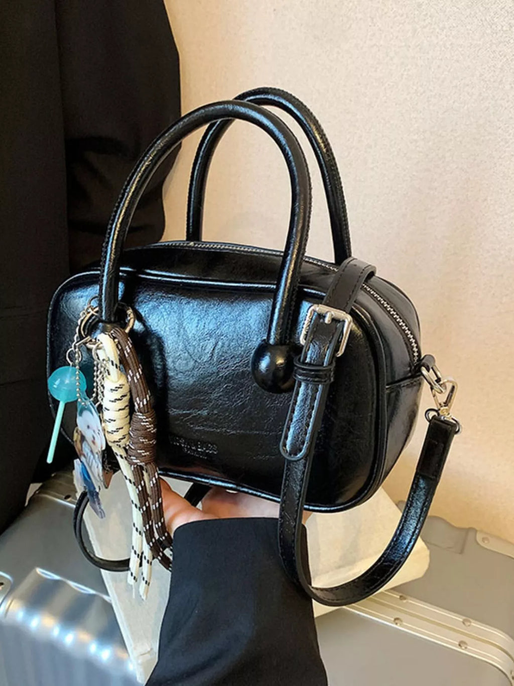 Top Handle Crossbody Bag