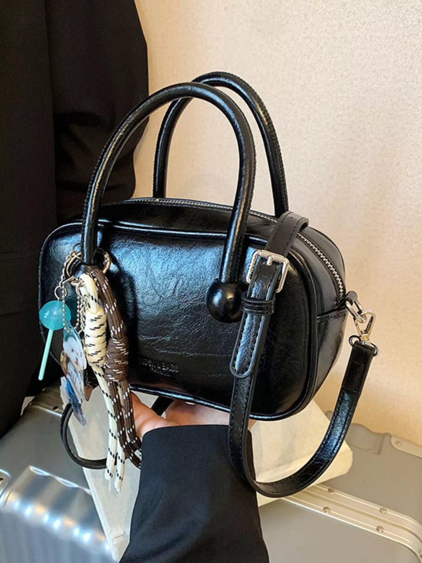 Top Handle Crossbody Bag