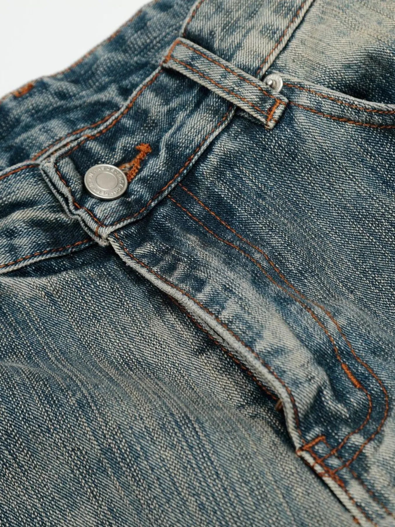 Men's Vintage Washed Baggy Jeans