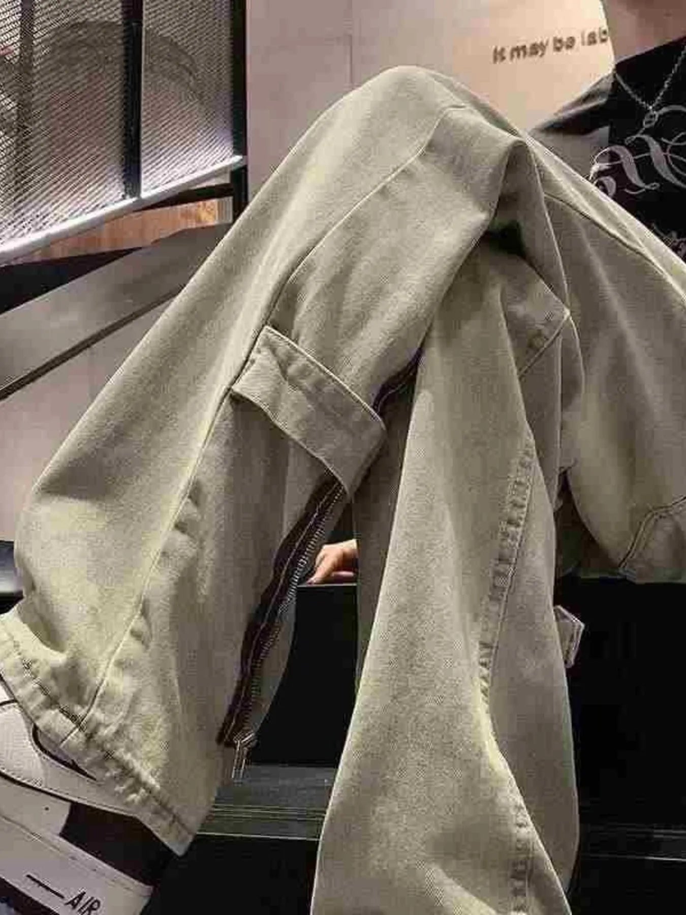 Men's Full Size Wash Wide Leg Jeans Plus Size