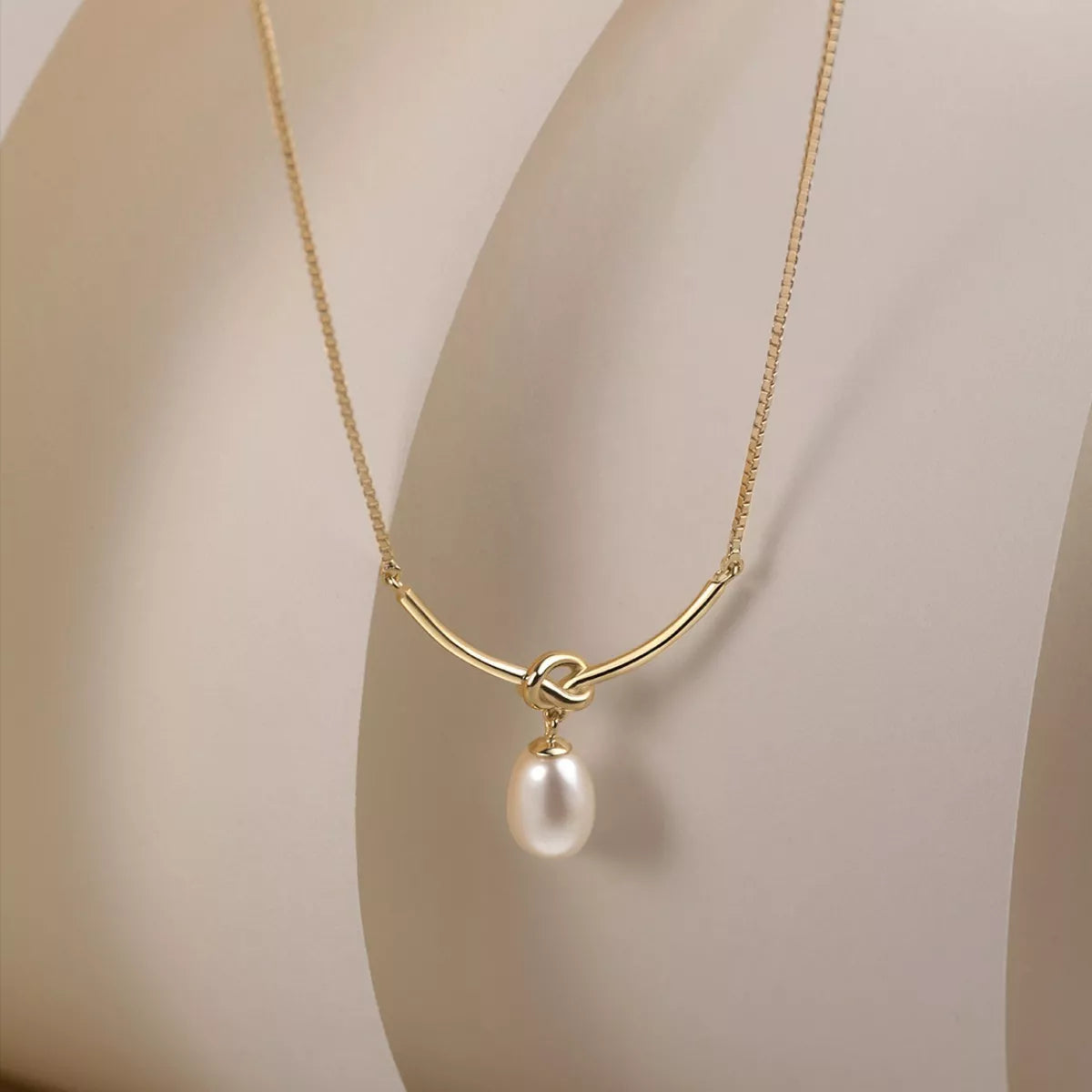 925 Sterling Silver Pearl Necklace