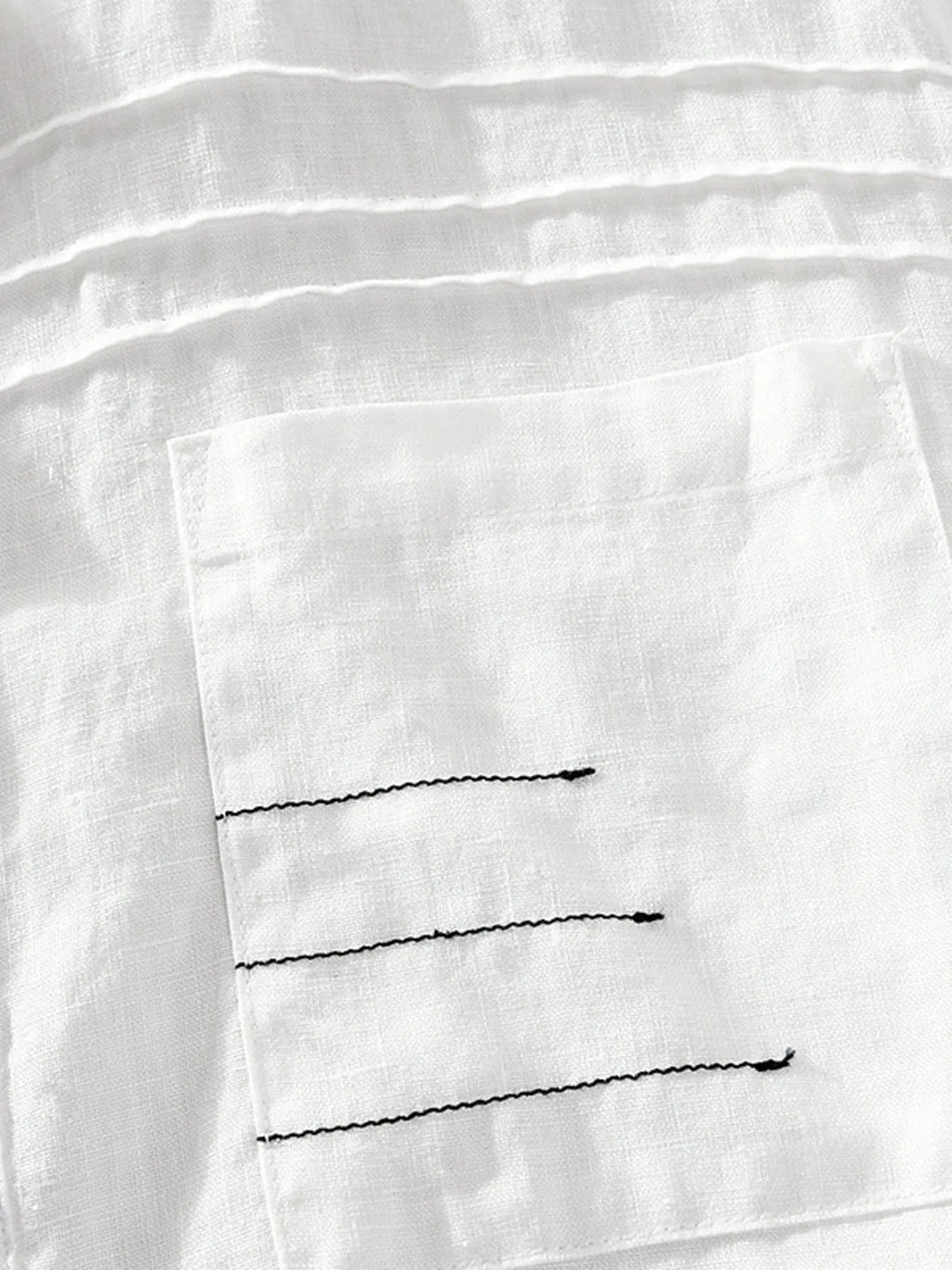 Men's Plus Size Button Detail Half Sleeve Shirt