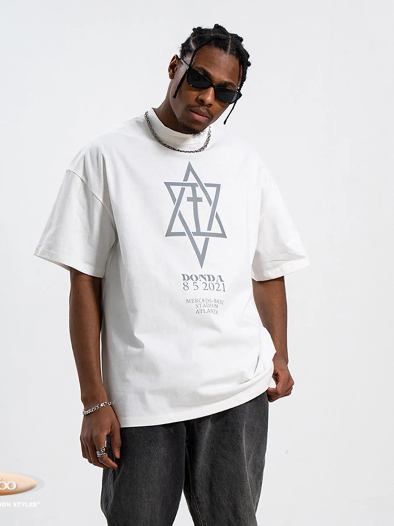 Men's Graphic Round Neck Half Sleeve T-Shirt