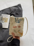 Embroidered Lightweight Crossbody Bag