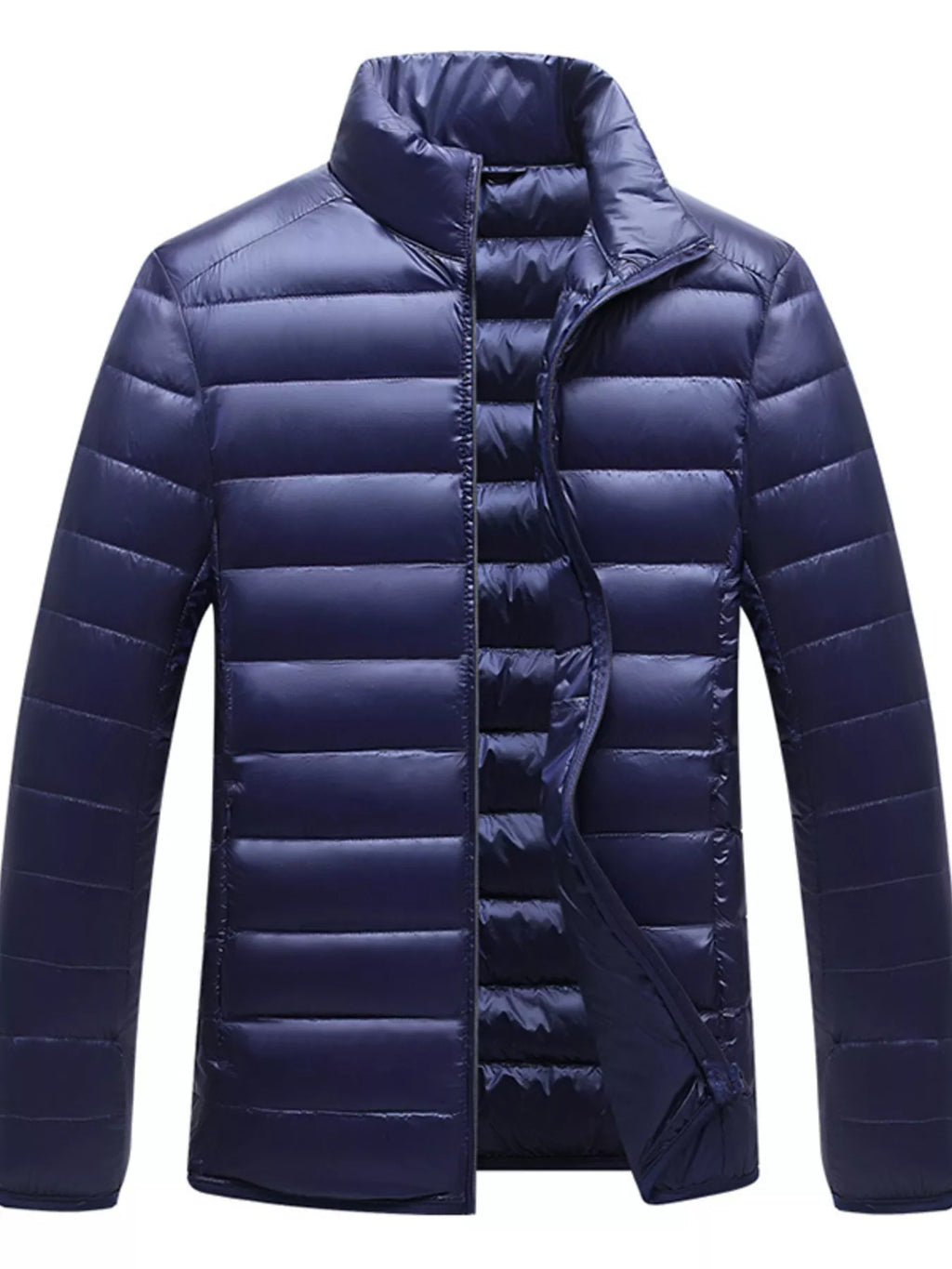 Men's Plus Size Lightweight Zip Up Jacket