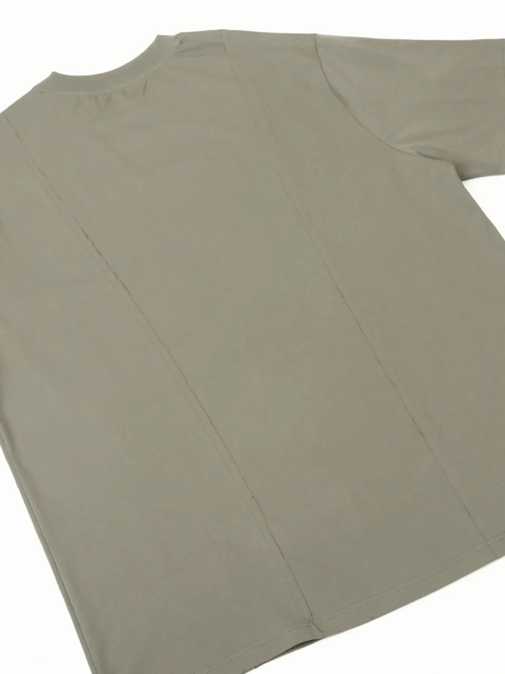 Men's Contrast Round Neck Short Sleeve T-Shirt