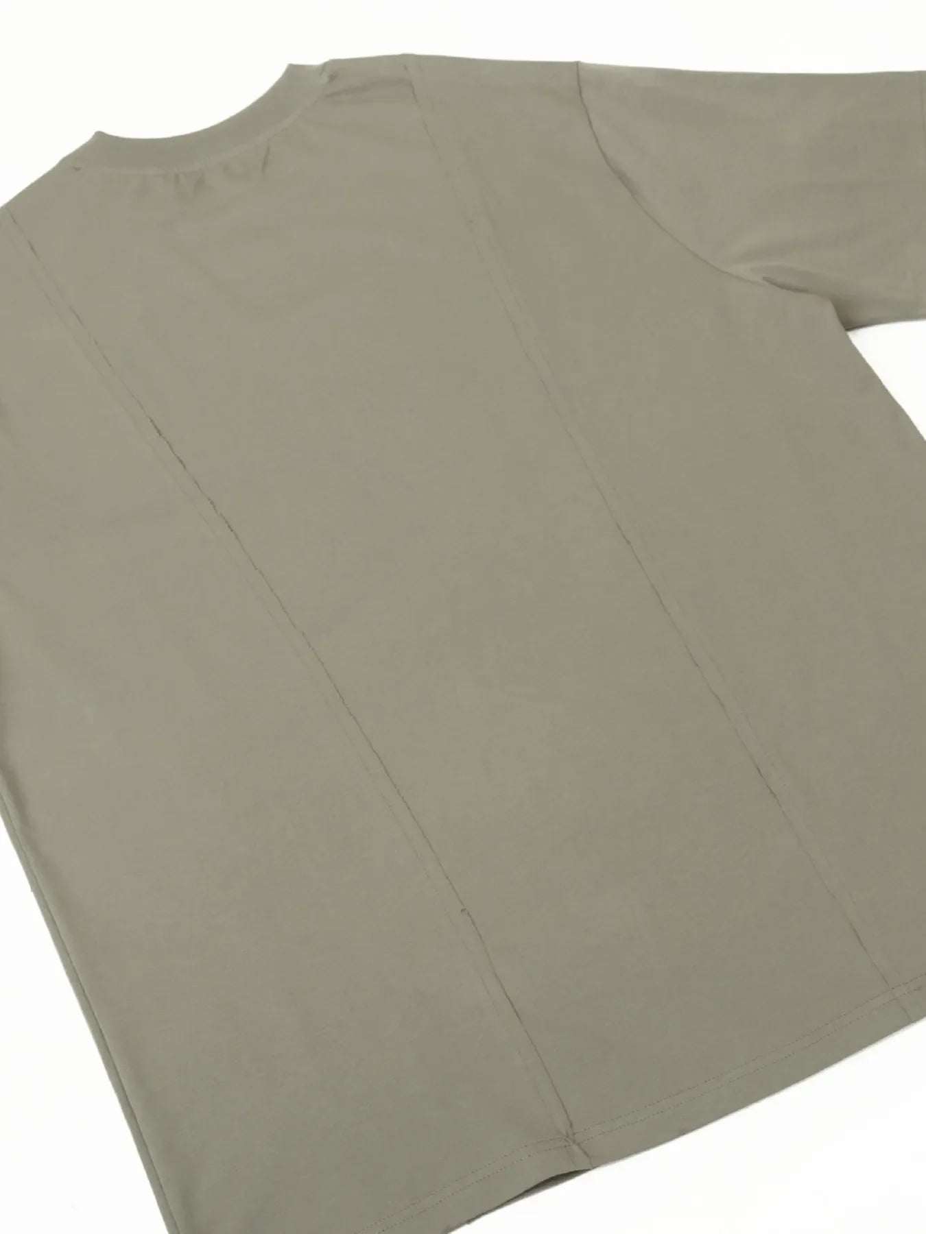 Men's Contrast Round Neck Short Sleeve T-Shirt