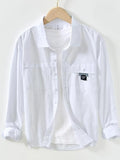 Men's Long Sleeve Button-Up Shirt