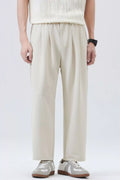 Men's Full Size Wide-Leg Casual Pants Plus Size