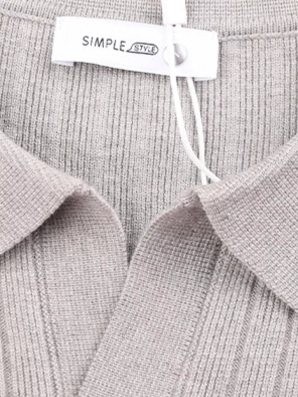 Men's Plus Size Long Sleeve Textured Knit Sweater