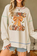 Thanksgiving Graphic Crew Neck Sweatshirt