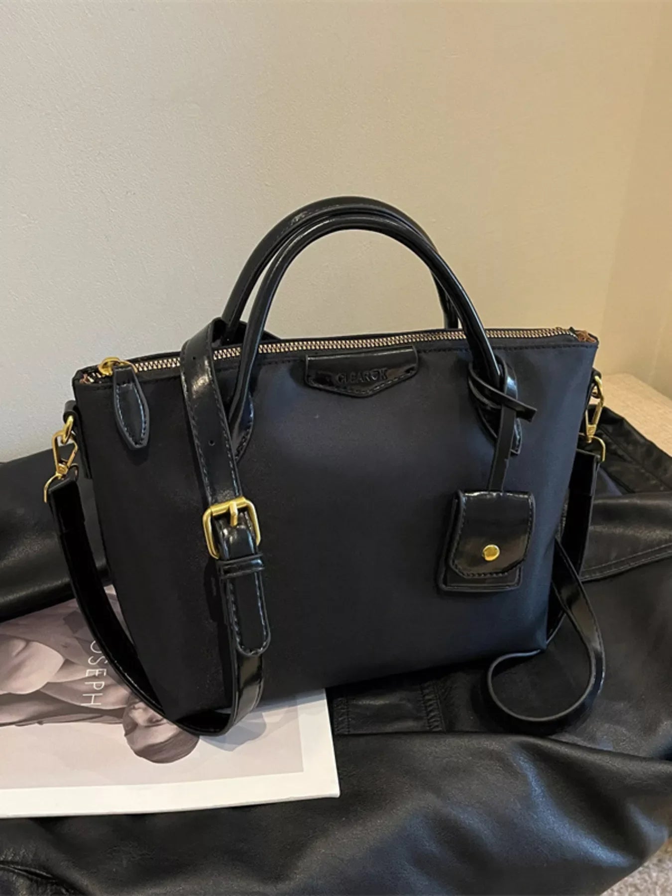Top Handle Crossbody Bag