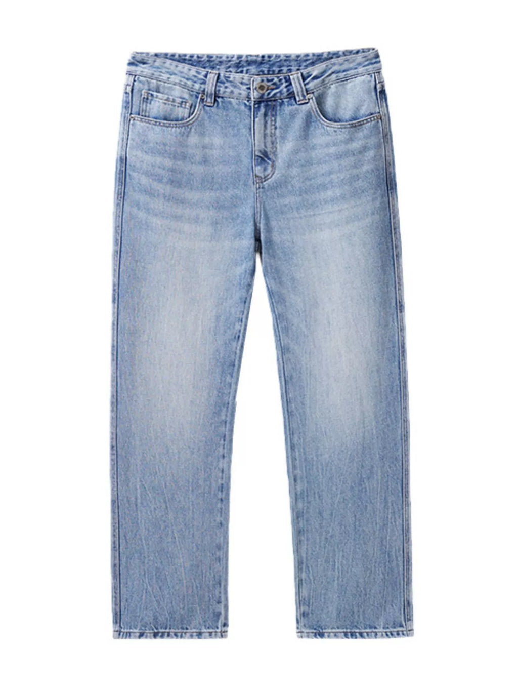 Men's Loose Fit Wash Jeans