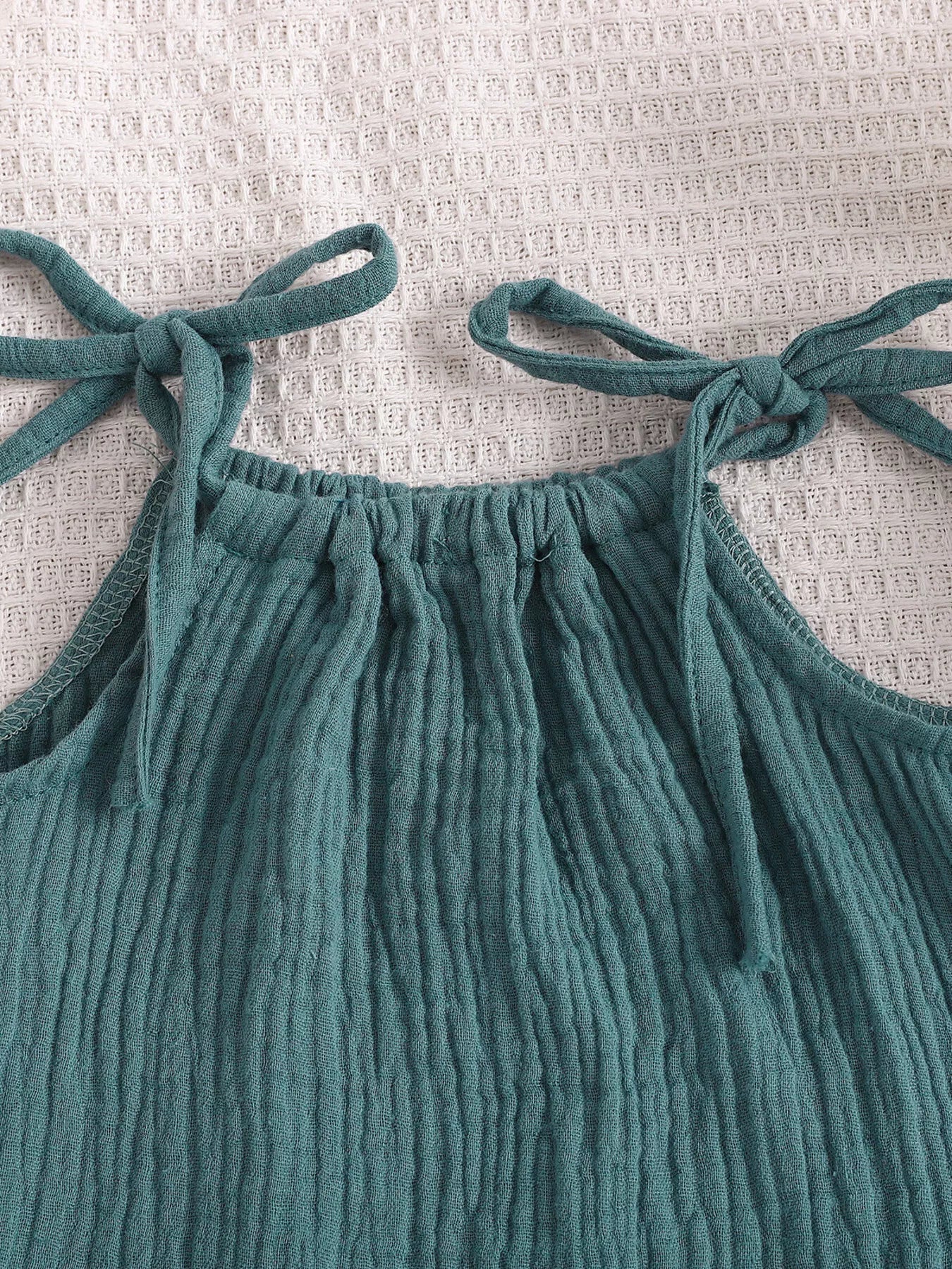 Children's Textured Cami and Shorts Set