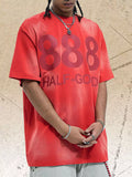 Men's 888 Half-God Graphic Washed T-Shirt