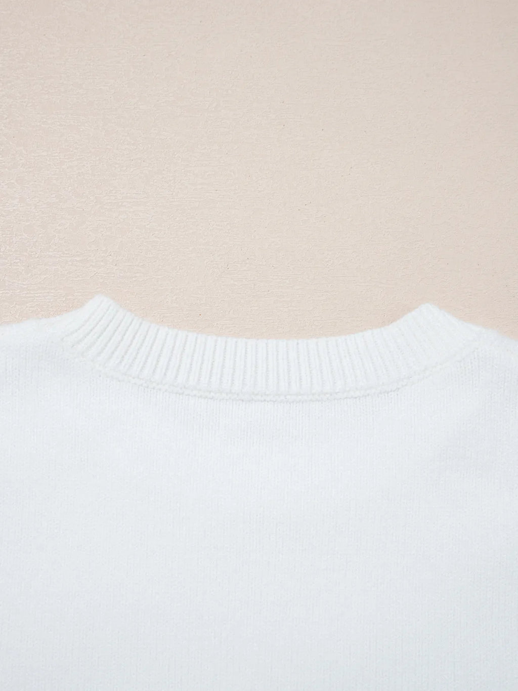 Western Boots Horseshoe Star Knit Crew Neck Sweater