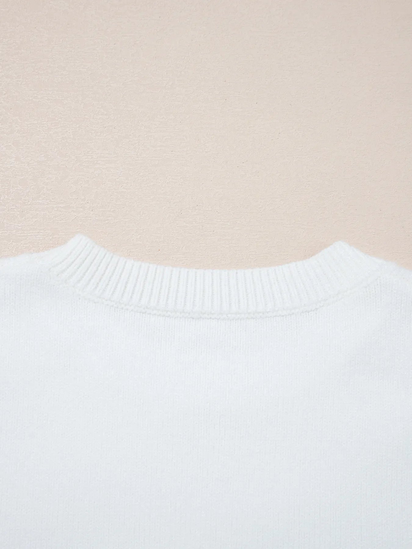 Western Boots Horseshoe Star Knit Crew Neck Sweater
