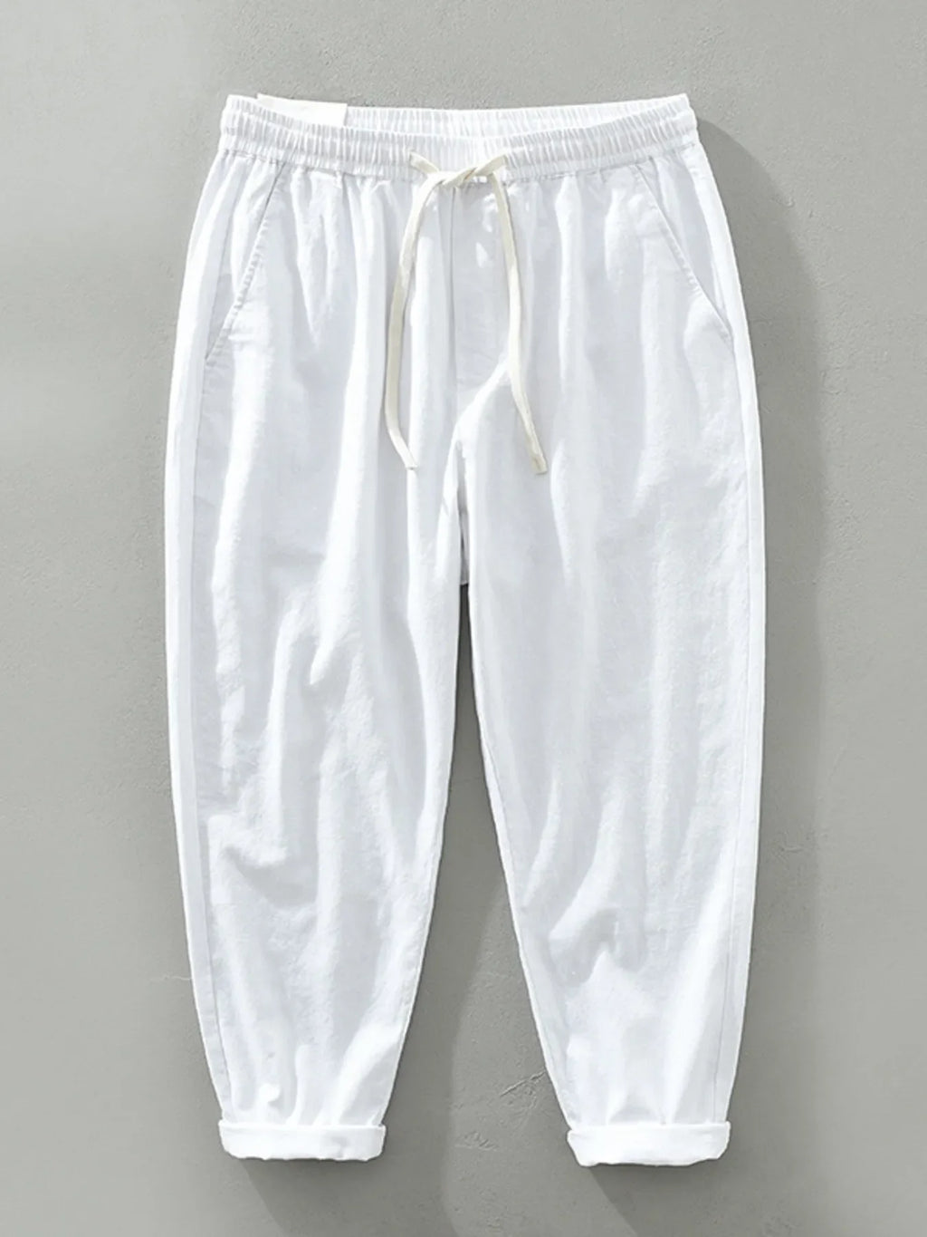 Men's Full Size Drawstring Loose Fit Joggers Plus Size