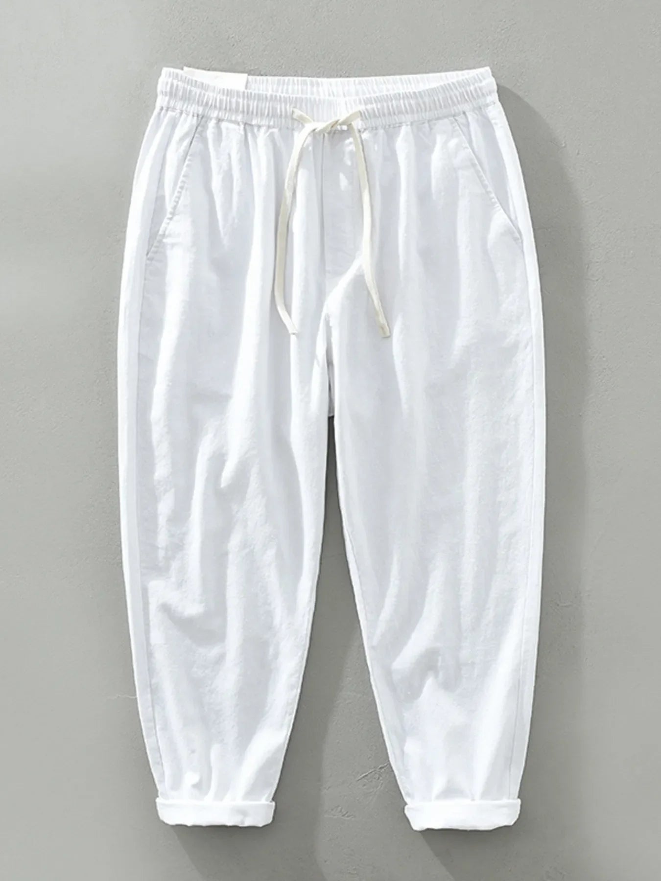 Men's Full Size Drawstring Loose Fit Joggers Plus Size