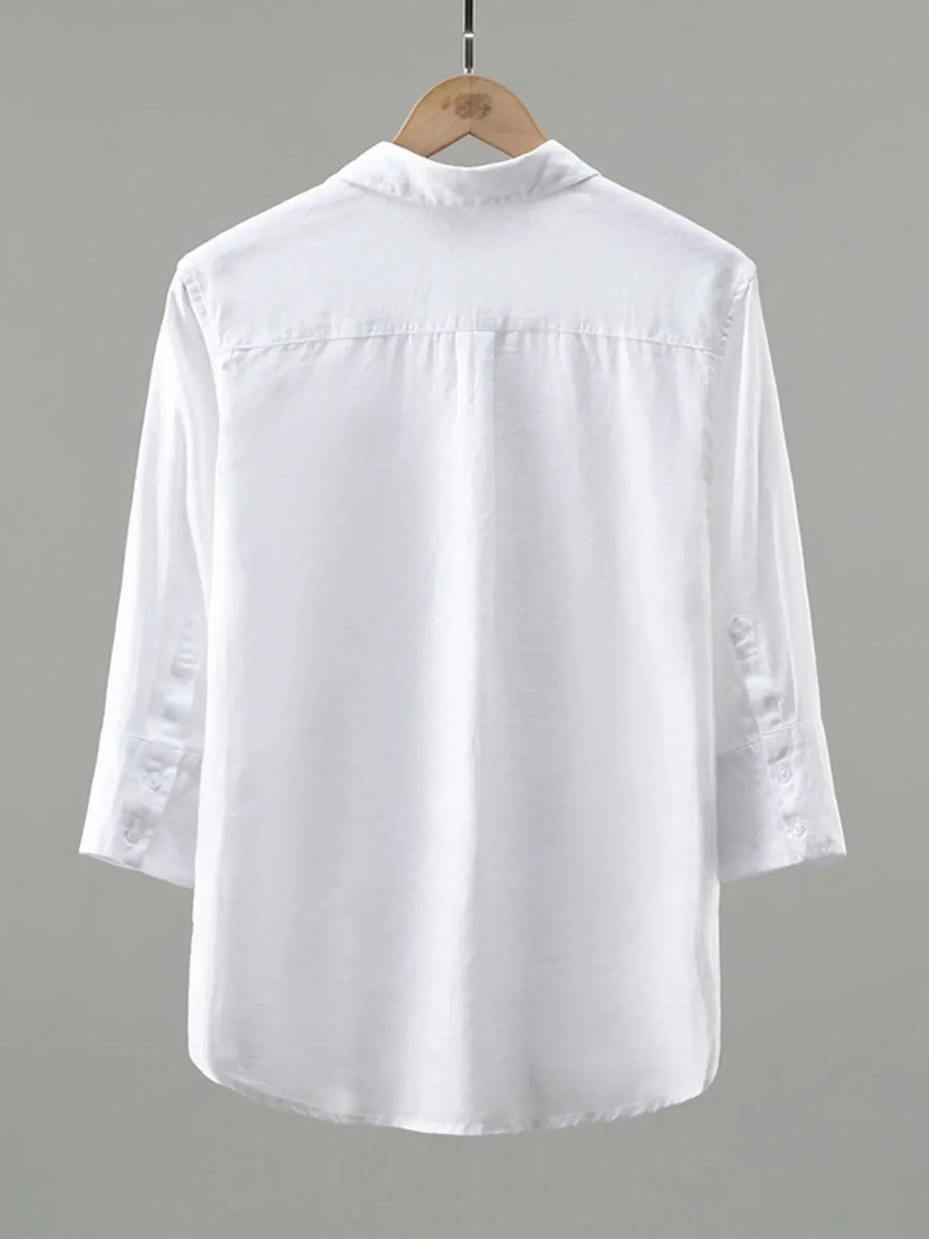 Men's Plus Size Button Up Long Sleeve Shirt